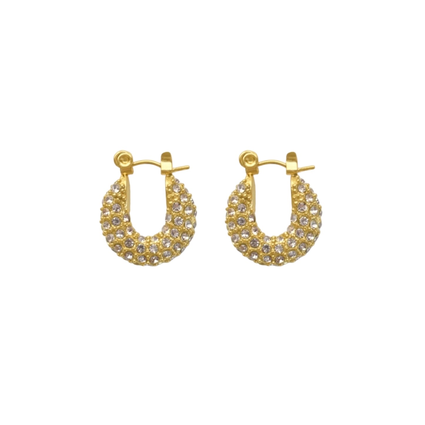 Renée Baby Hoops | 18k Gold Plated