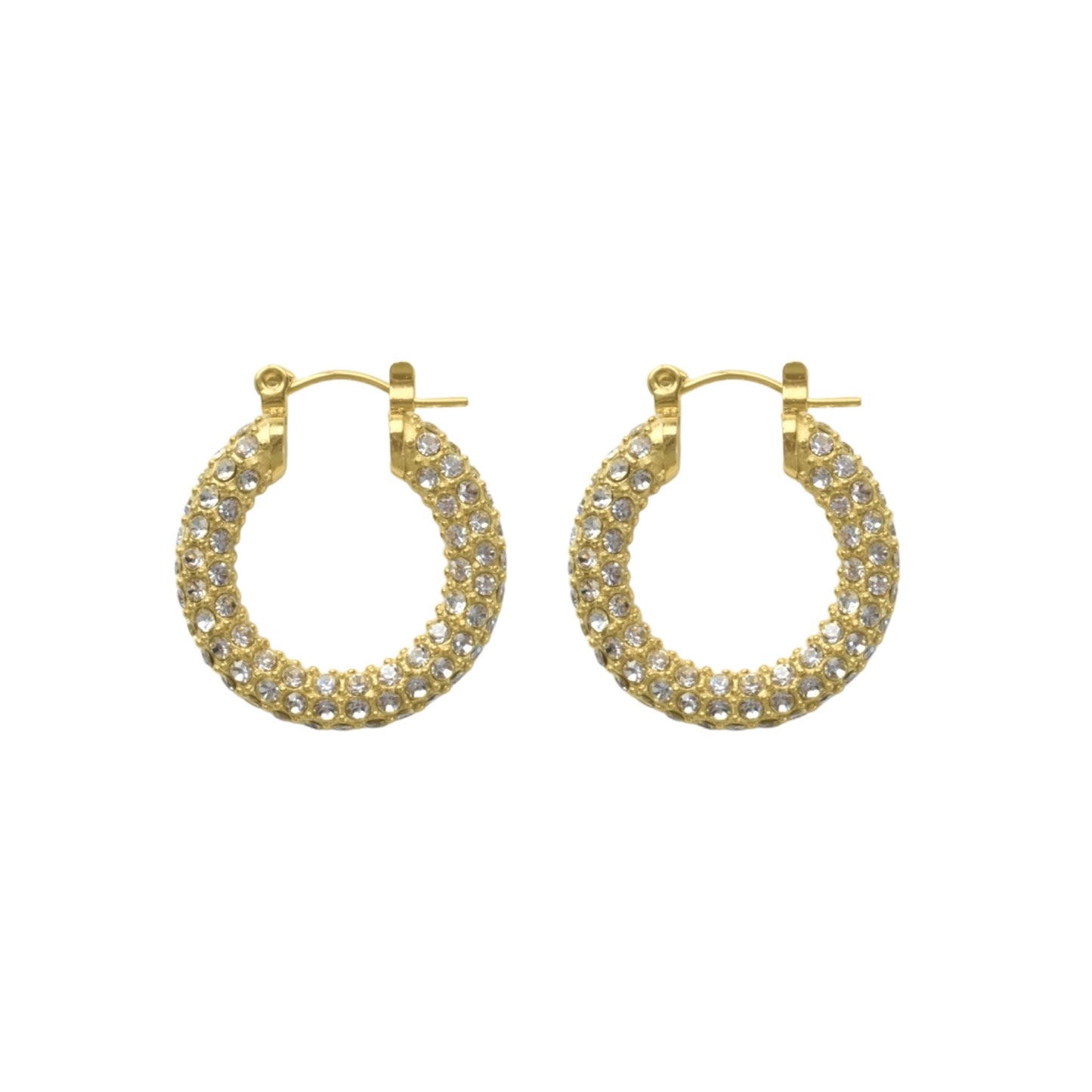 Renée Hoops | 18k Gold Plated