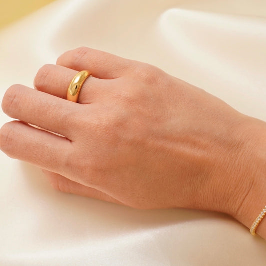 Naiomi Ring | 18k Gold Plated