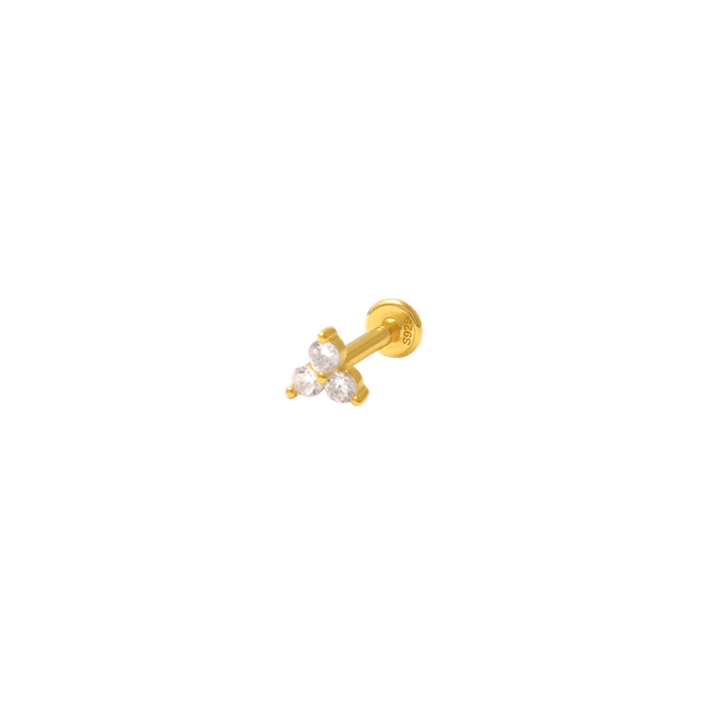 Lotus Flat Back Stud