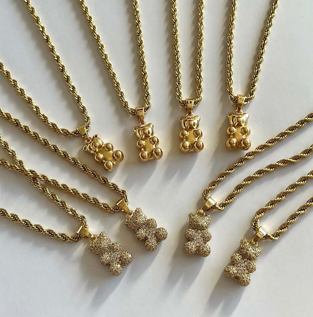 Mishka Necklace | 18k Gold Plated