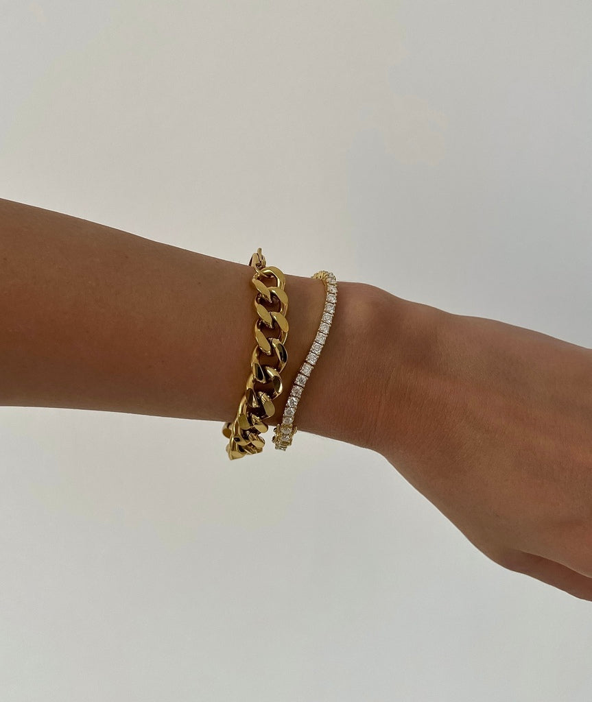 Sage Bracelet | 18k Gold Plated