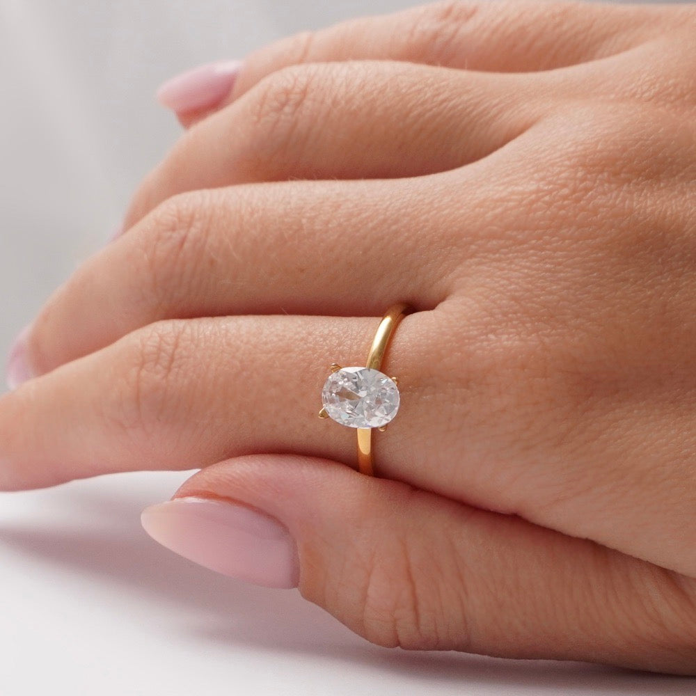 Ophelia Ring | 18k Gold Plated
