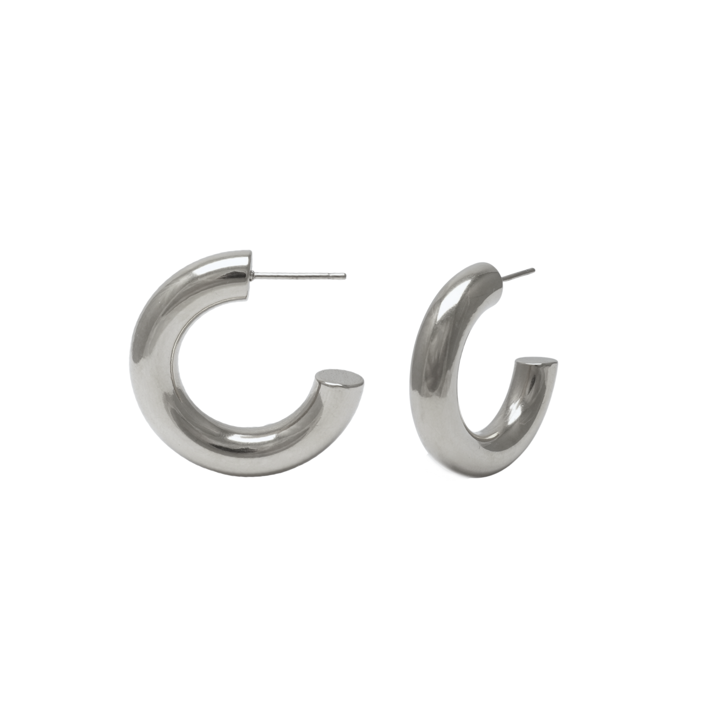 Classic Hoops | Silver