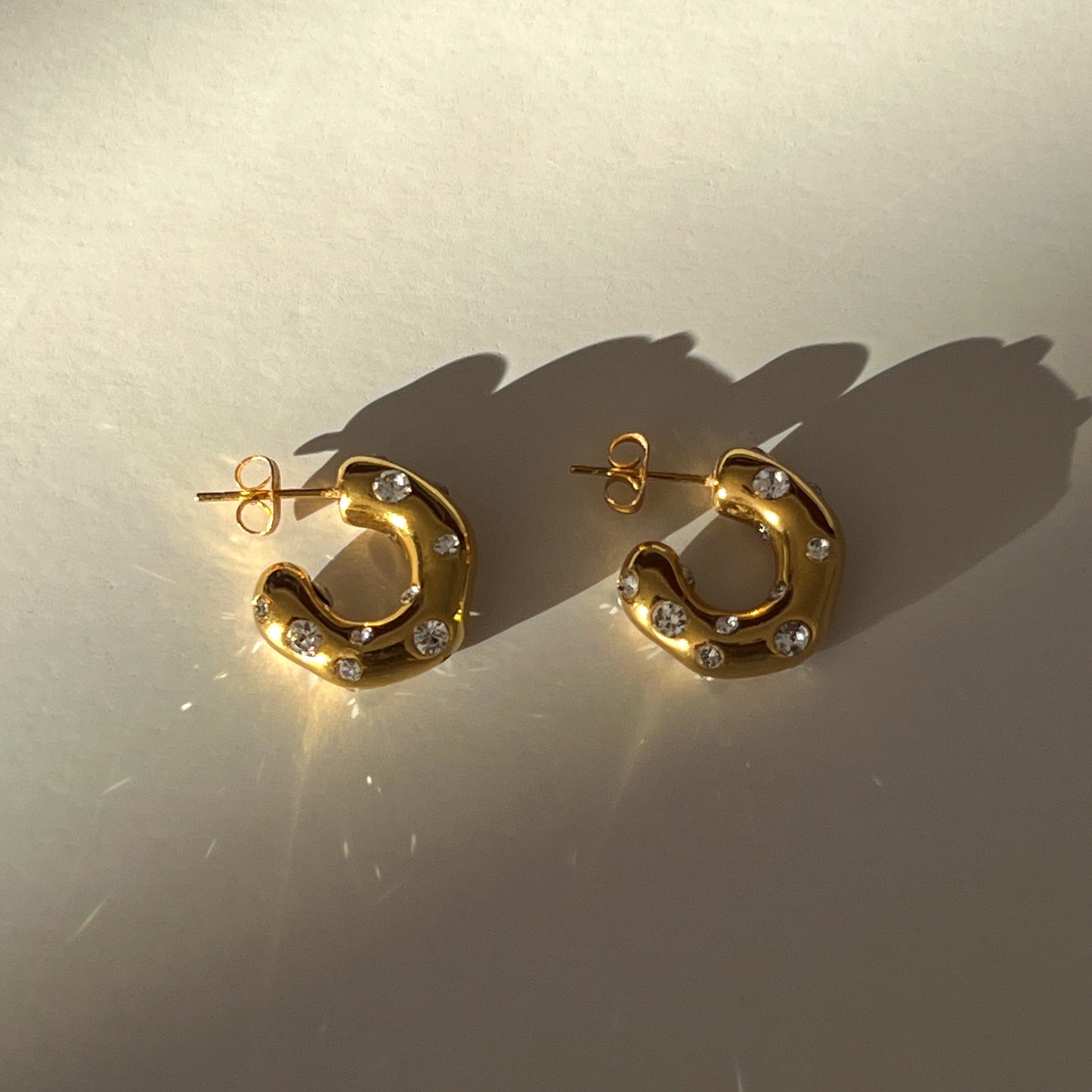 Kiara Earrings | 18k Gold Plated