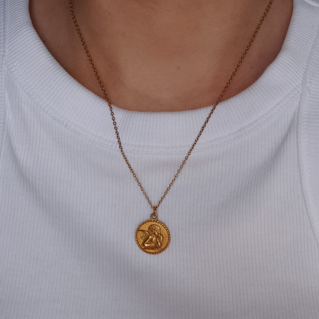 Angelique Necklace | 18k Gold Plated