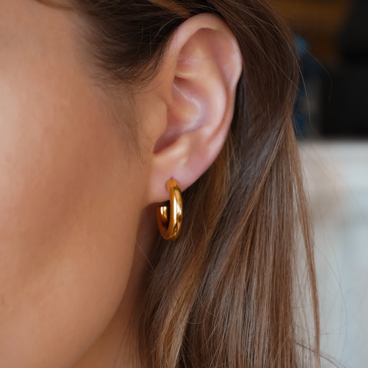 Everyday Hoops | 18k Gold Plated