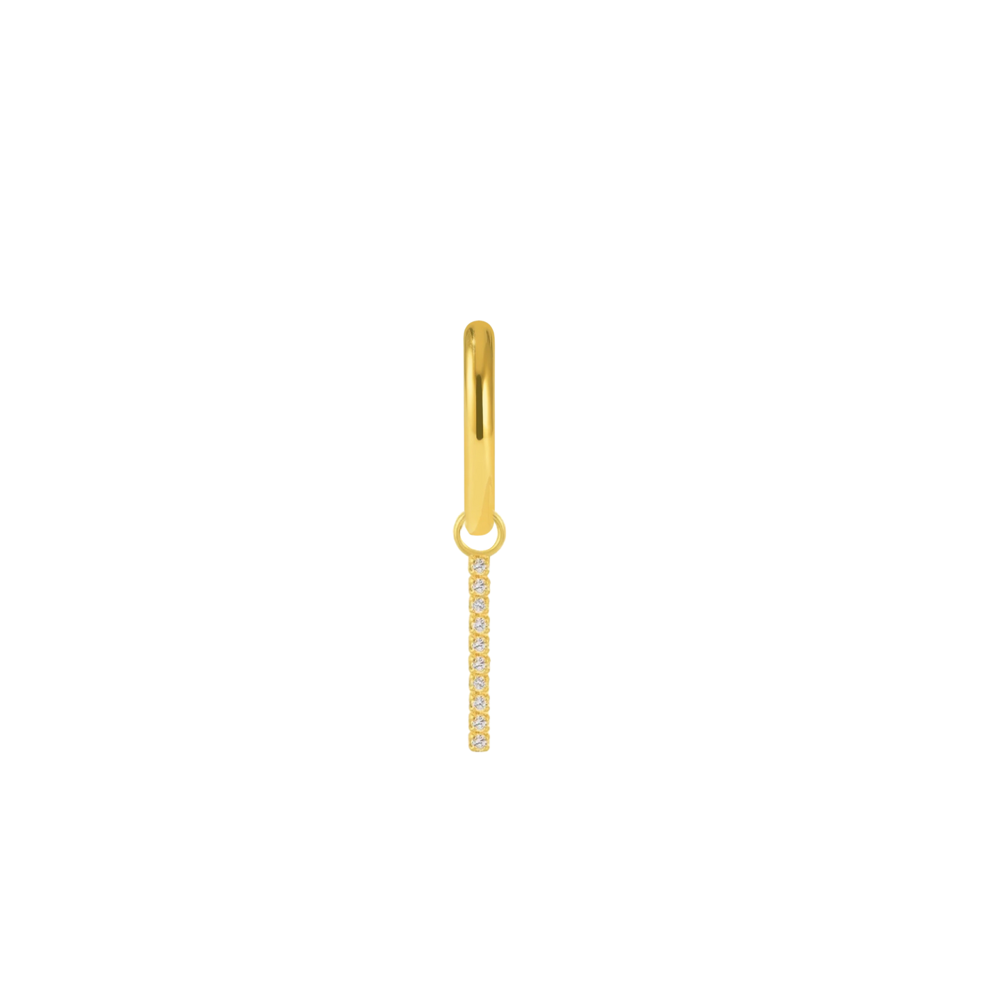 Eternity Bar Charm | 925 Sterling Silver