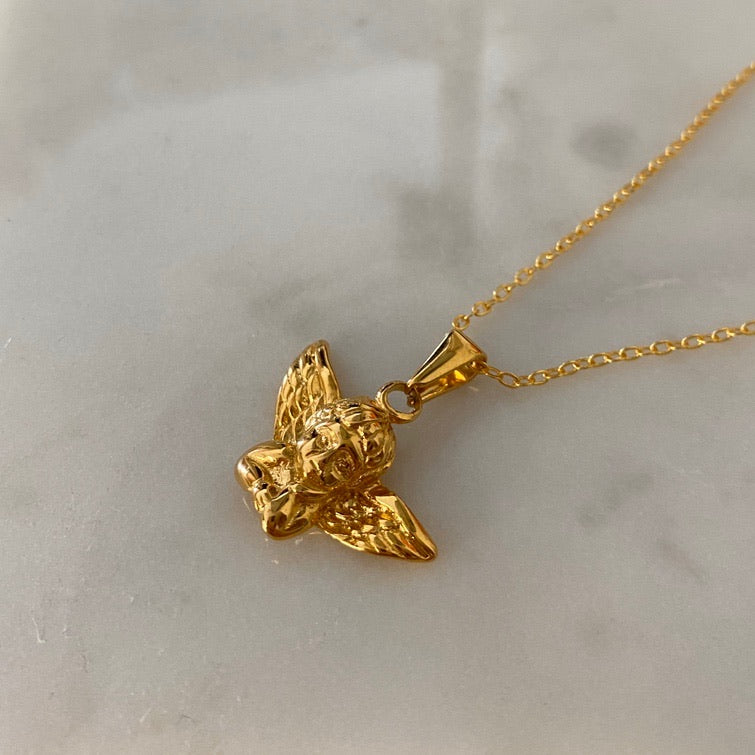 Angé Necklace | 18k Gold Plated