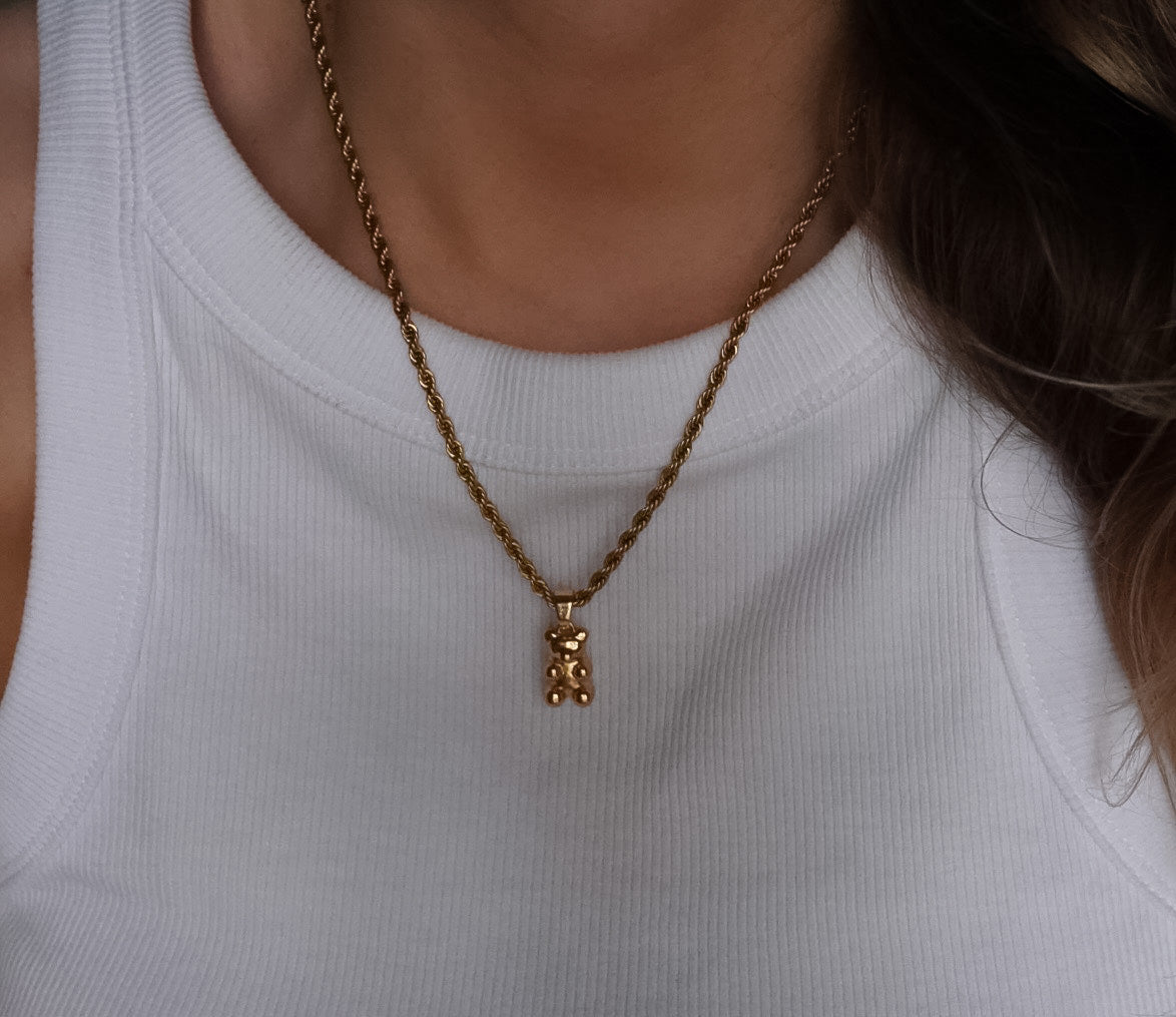 Mishka Necklace | 18k Gold Plated