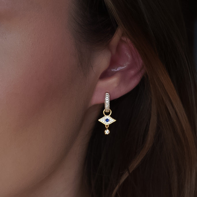 Evil Eye Charm | 925 Sterling Silver