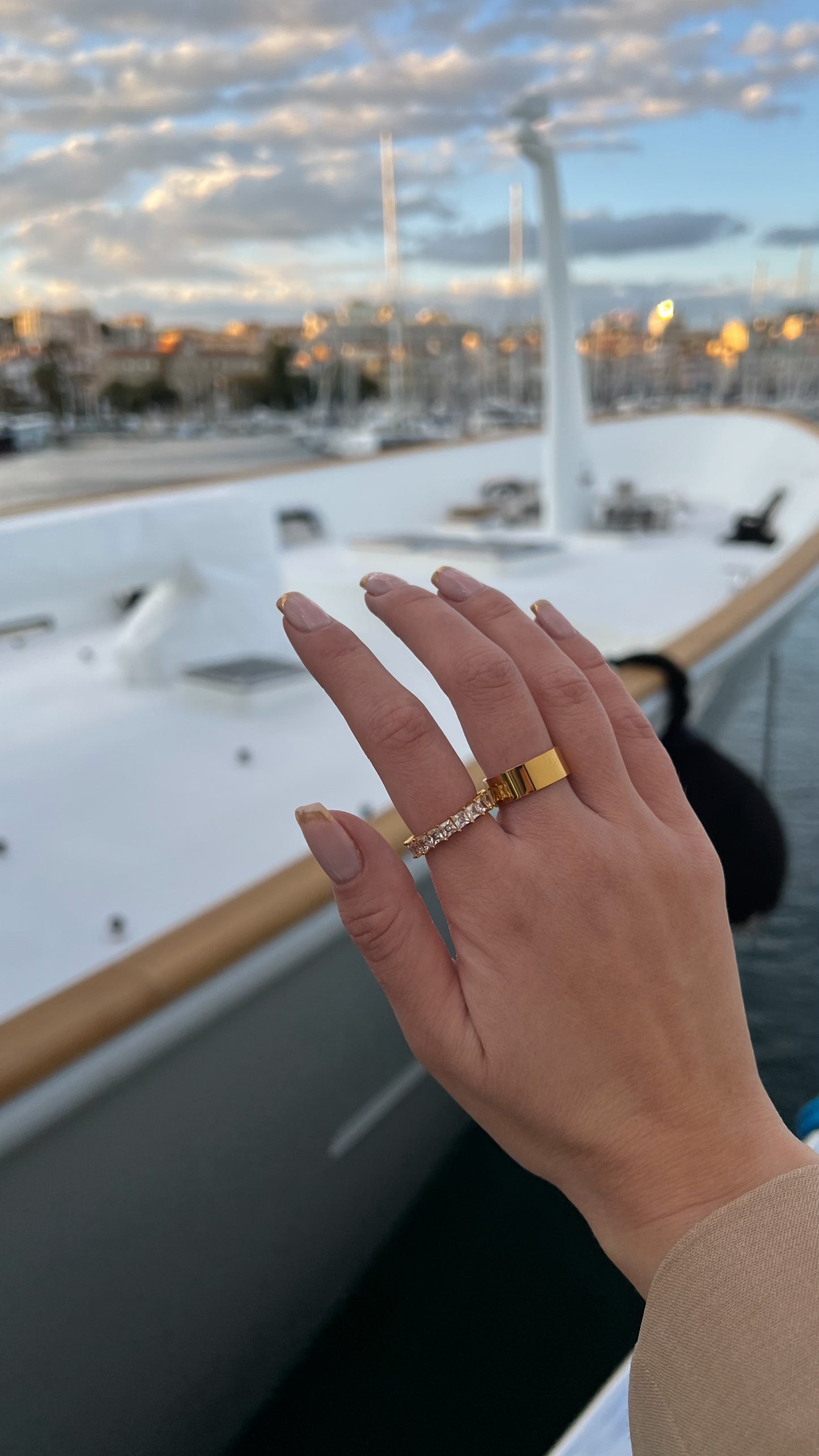 Elise Ring | 18k Gold Plated