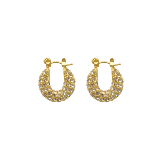 Renée Baby Hoops | 18k Gold Plated