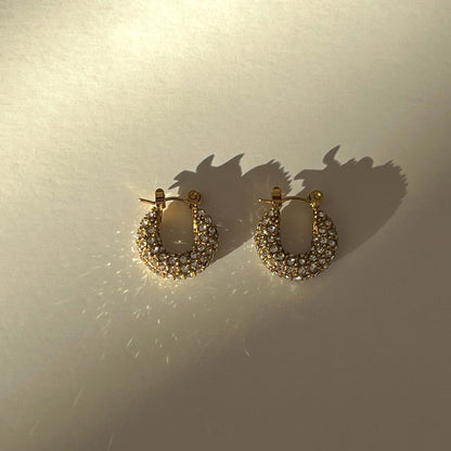 Renée Baby Hoops | 18k Gold Plated
