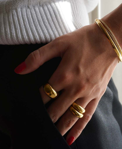 Gabbi Ring | 18k Gold Plated