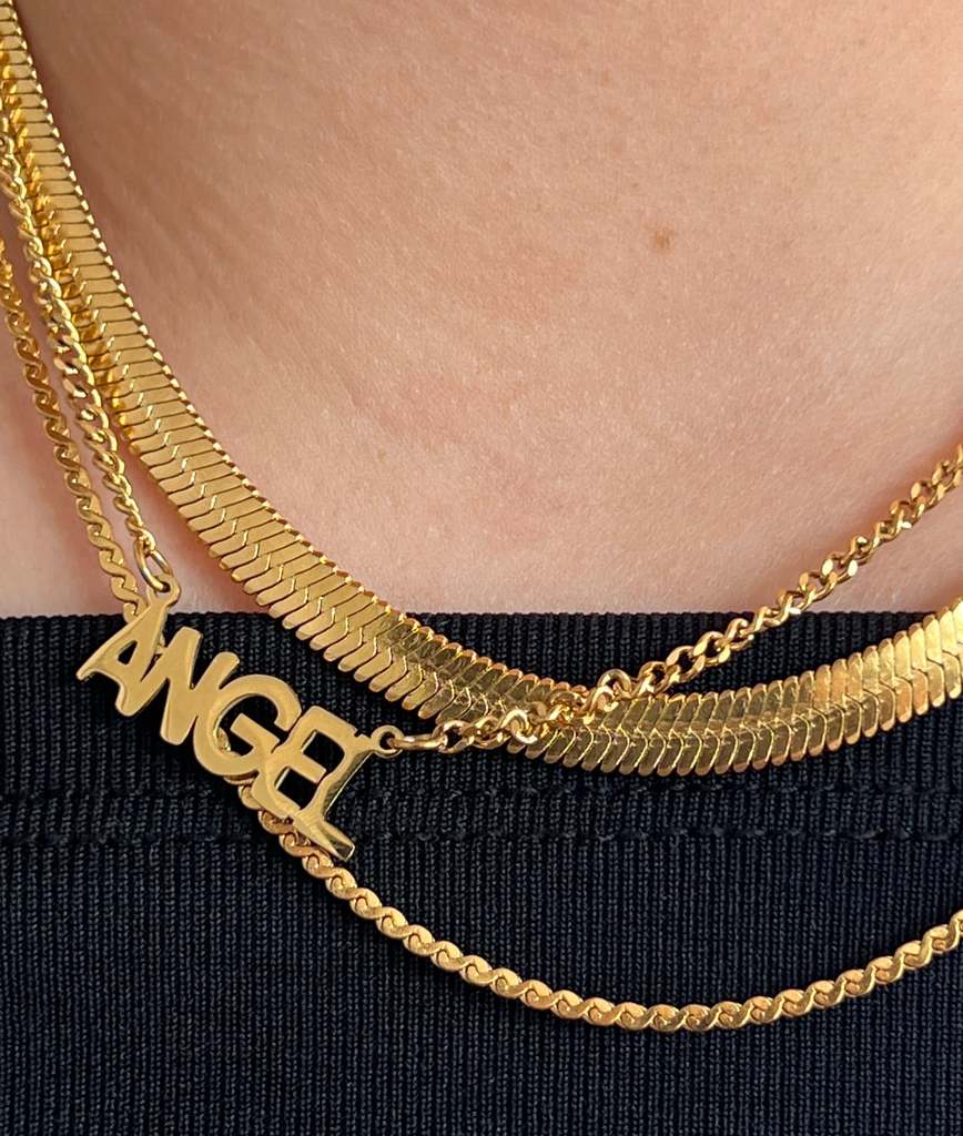 Abella Necklace | 18k Gold Plated