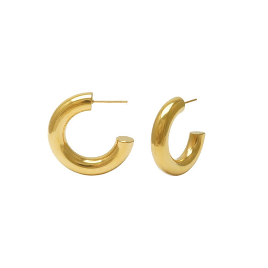 Classic Hoops | 18k Gold Plated