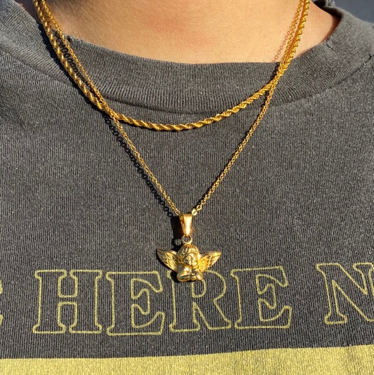 Angé Necklace | 18k Gold Plated