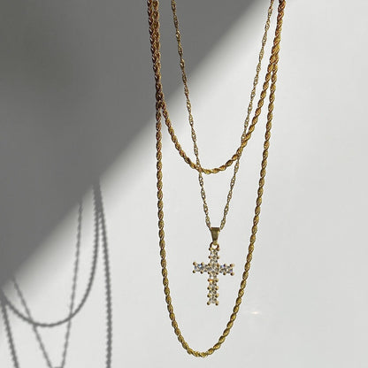 Isabel Necklace | 18k Gold Plated
