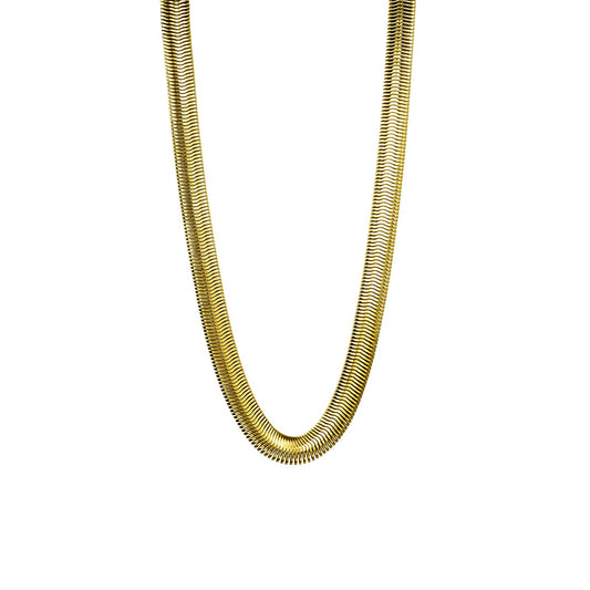 Jade Necklace | 18k Gold Plated
